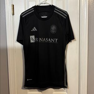 Adidas Nashville SC 2023/24 “Man in Black” jersey